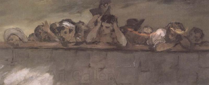 Edouard Manet Details of The Execution of Maximilian Norge oil painting art